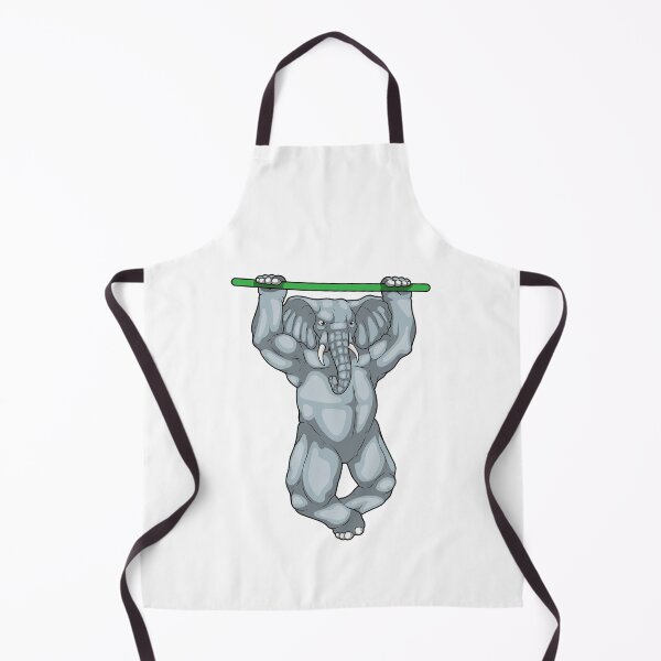 Item preview, Elephant Bodybuilder Pull ups Bodybuilding designed and sold by Snabdesign84.