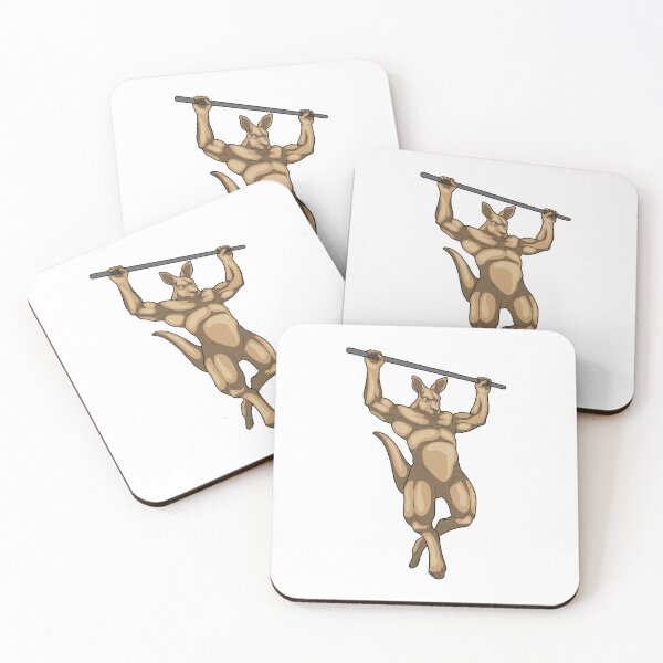 Item preview, Kangaroo Bodybuilder Pull ups Bodybuilding designed and sold by Snabdesign84.