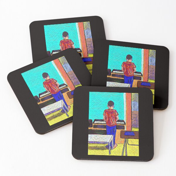 Item preview, The boy at the keyboard designed and sold by SHARON NAKAR.
