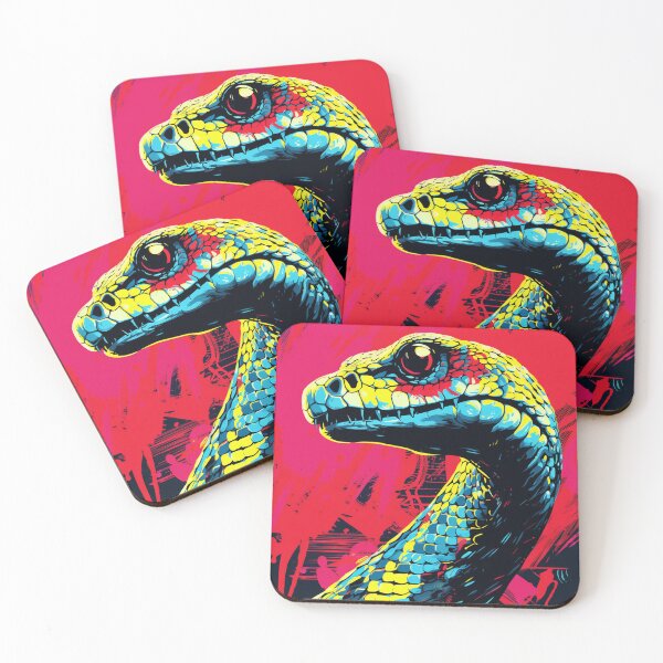 Item preview, Snake Pop Art 1 designed and sold by AstroRisq.