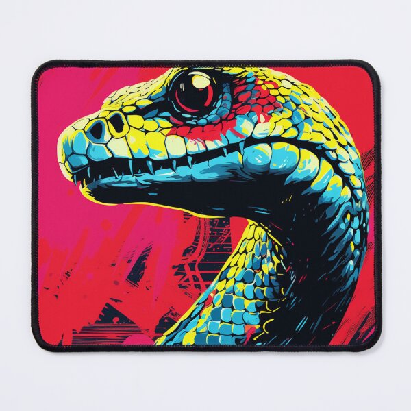 Item preview, Snake Pop Art 1 designed and sold by AstroRisq.