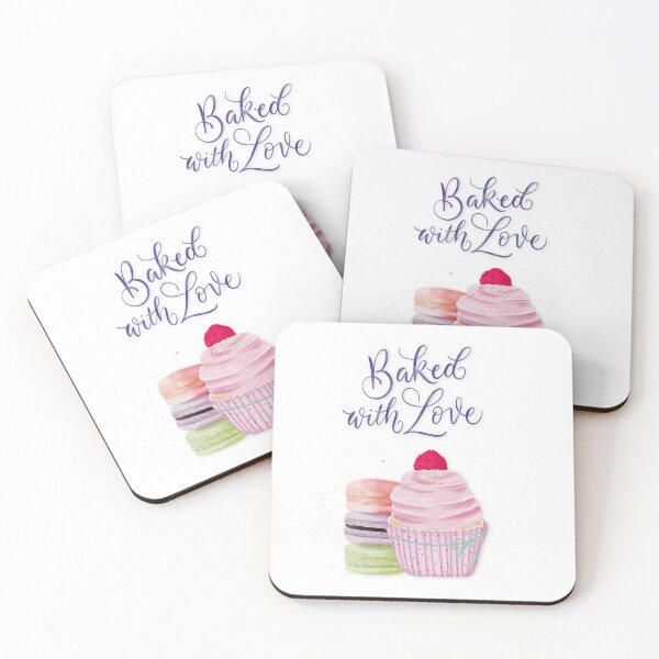 Item preview, Cupcake, baked with love designed and sold by Sandra Brezina.