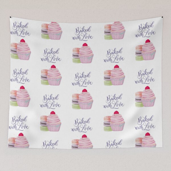 Item preview, Cupcake, baked with love designed and sold by Sandra Brezina.