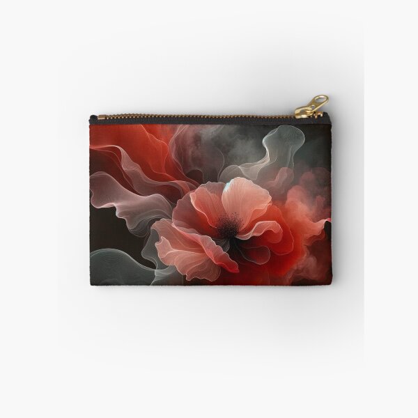 Item preview, Reddish Pastel Poppy Elegance on Dark designed and sold by CardsStudio.