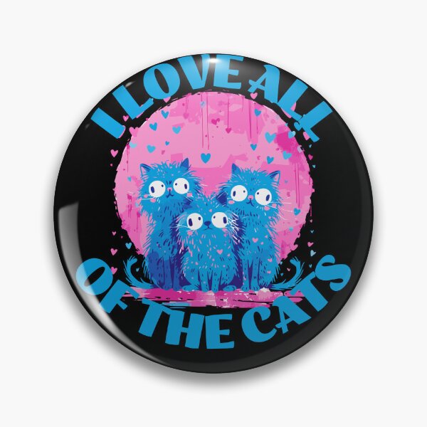 Item preview, I Love All Of The Cats designed and sold by PeelZinc.