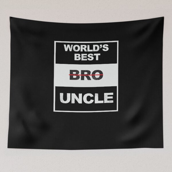 Item preview, World's Best Uncle Not Bro v2 designed and sold by TeeTimeGuys.