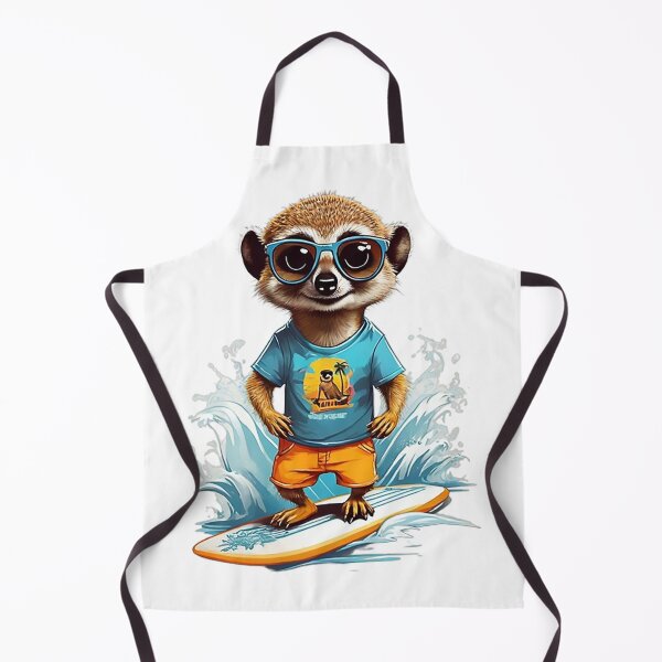 Item preview, Surfer Meerkat designed and sold by likbatonboot.