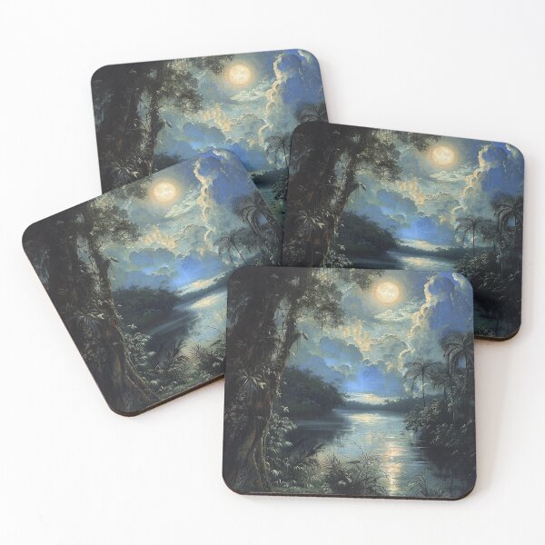 Item preview, Moonlight In The Night designed and sold by SallieIrma.