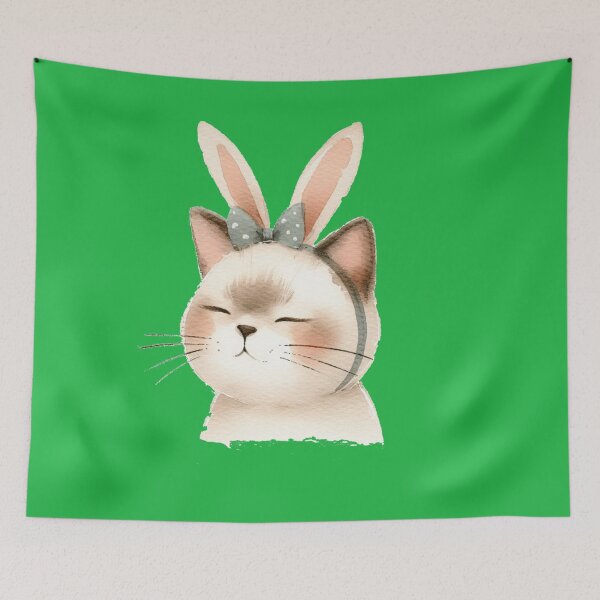 Item preview, Unveiling the Symbolism: Jesus' Love and the Easter Bunny Connection  designed and sold by PaintMeWorld.