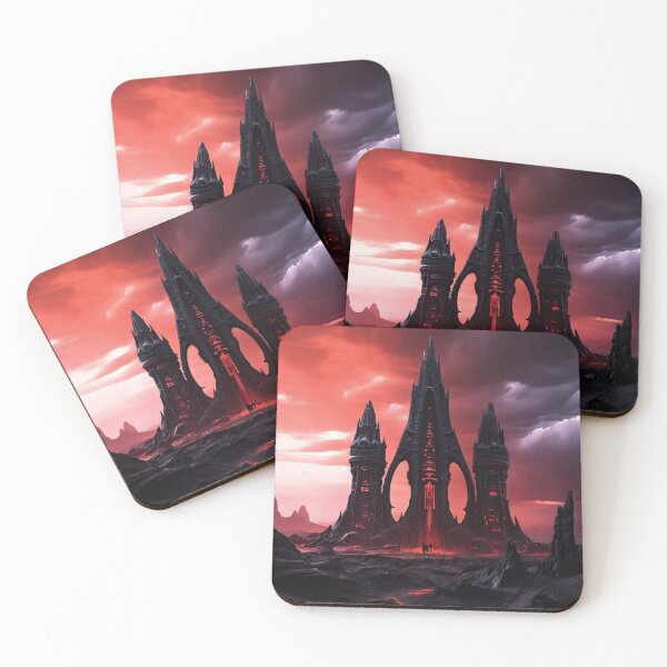 Item preview,  Alien landscape,monolithic structure. designed and sold by Cherryblossom50.
