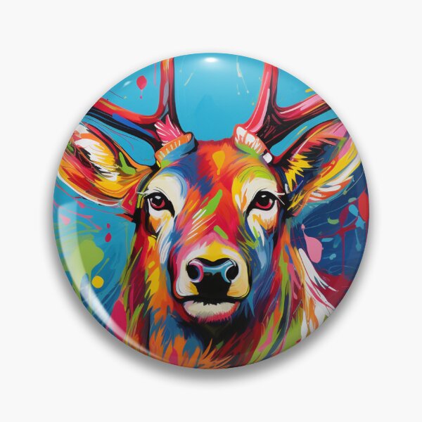 Item preview, Stag Pop Art 1 designed and sold by AstroRisq.