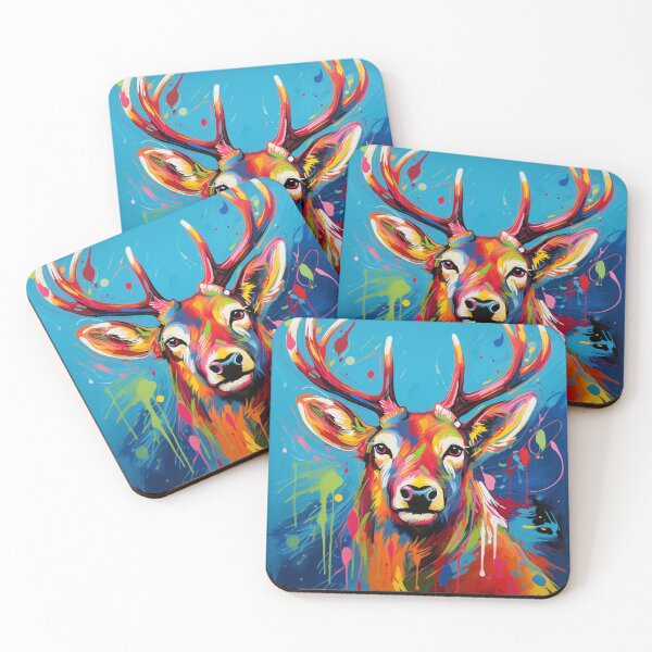 Item preview, Stag Pop Art 1 designed and sold by AstroRisq.