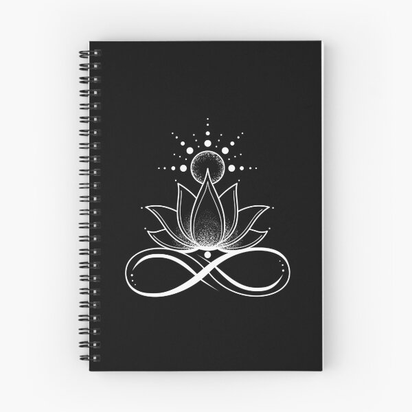 Item preview, Lotus flower & infinity sign 02 designed and sold by Audrey Janvier | AJD.