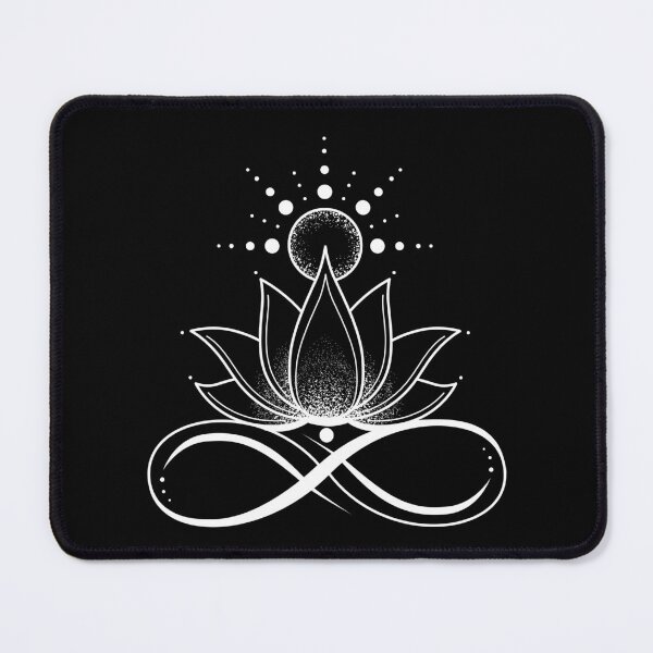 Item preview, Lotus flower & infinity sign 02 designed and sold by Audrey Janvier | AJD.