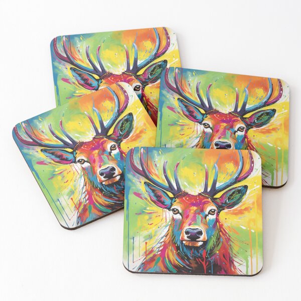 Item preview, Stag Pop Art 3 designed and sold by AstroRisq.