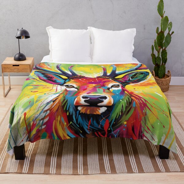 Item preview, Stag Pop Art 3 designed and sold by AstroRisq.