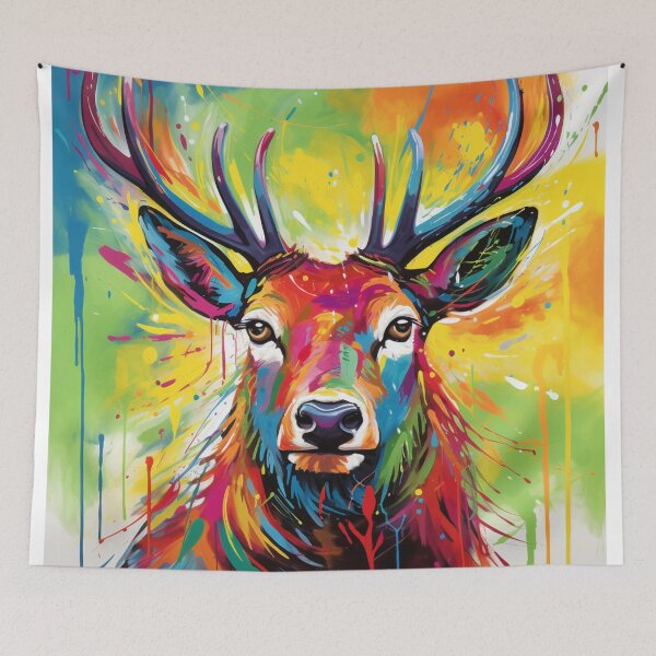 Item preview, Stag Pop Art 3 designed and sold by AstroRisq.