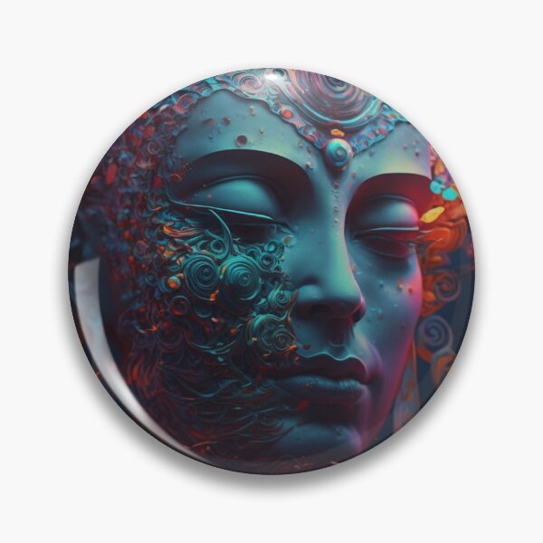 Artikelvorschau, Psychedelibudha entworfen und verkauft von ShopMaxiDesigns.