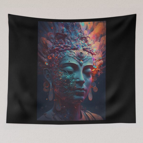 Item preview, Psychedelibudha designed and sold by ShopMaxiDesigns.