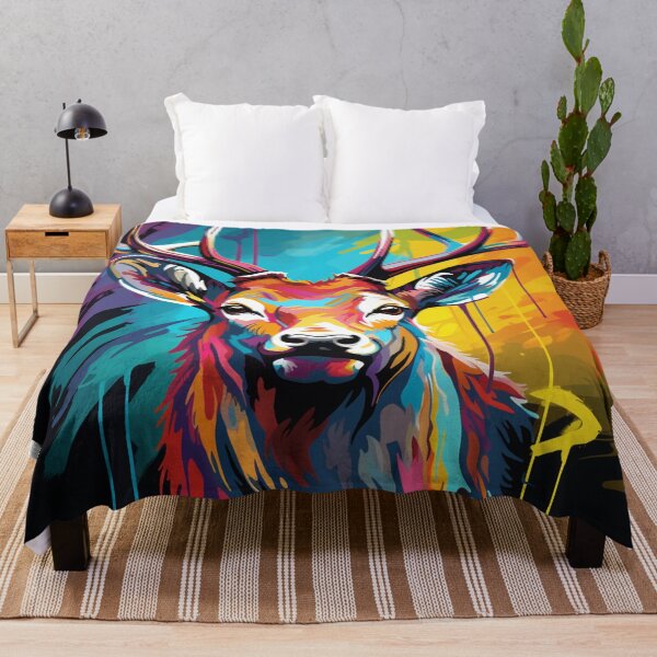 Item preview, Stag Pop Art 4 designed and sold by AstroRisq.