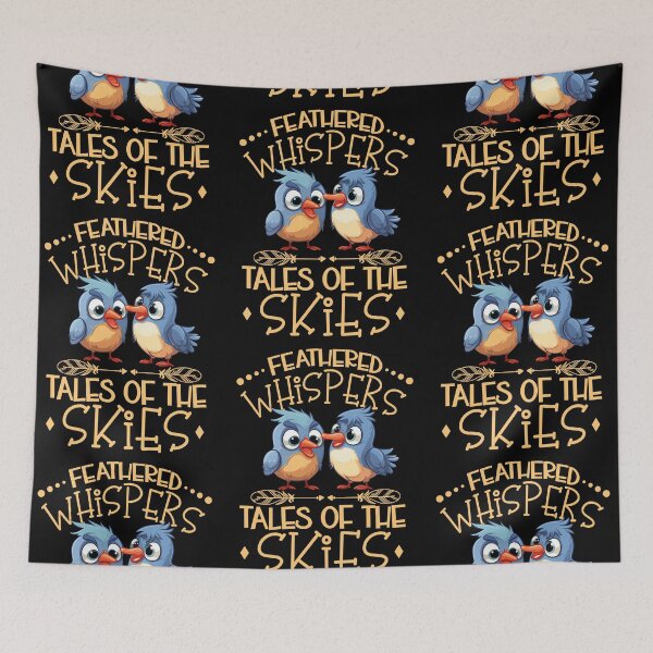 Item preview, Feathered Whispers Tales of the Skies designed and sold by RuggedCocoShop.