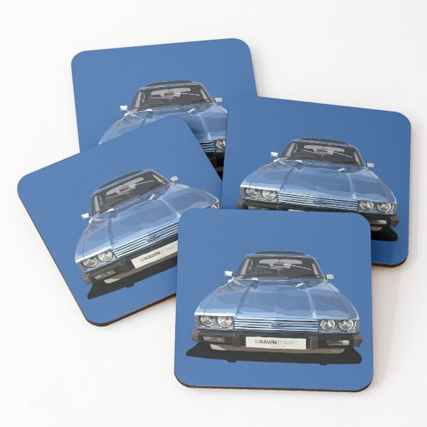 Item preview, Ford Capri Drawing designed and sold by DrawnByMatt.