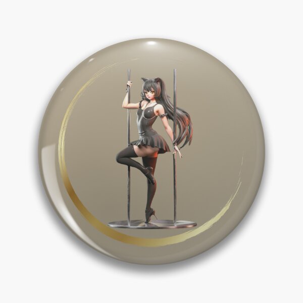 Item preview, Young pretty pole dancing dancer designed and sold by Moris-shop.