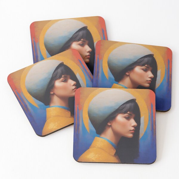 Item preview,  Woman Expressionist Art Painting designed and sold by Bunmigraphics .