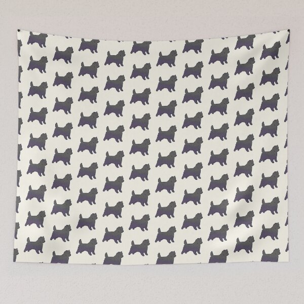 Item preview, Black Cairn Terrier dog  designed and sold by Mayarart.