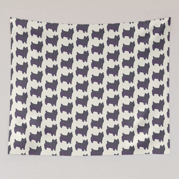Item preview, Black Cairn Terrier dog designed and sold by Mayarart.
