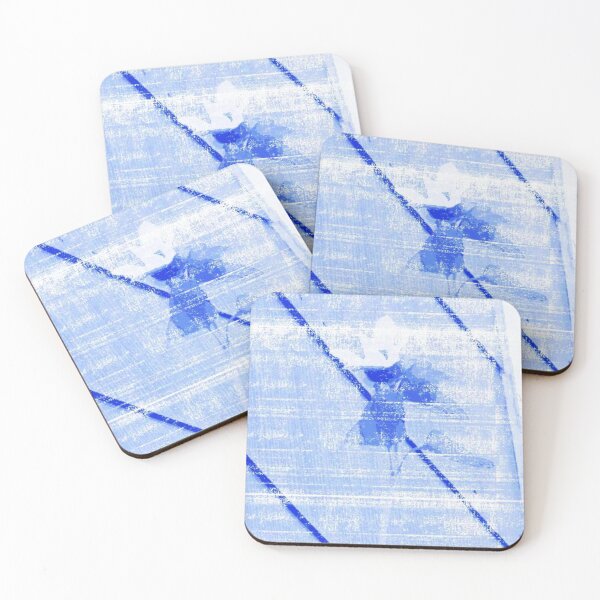 Item preview, Blue & White Abstract Flower designed and sold by DianeBP.