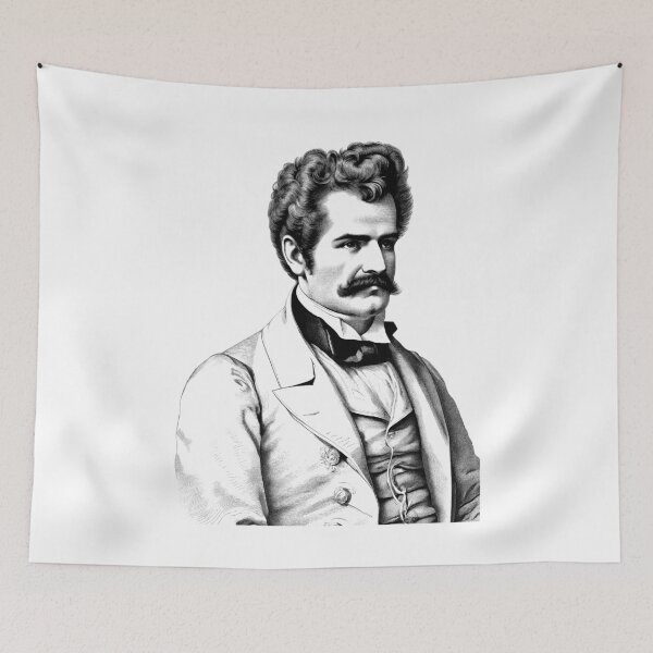 Item preview, Portrait of Johann Strauss II designed and sold by NTGUILTY.