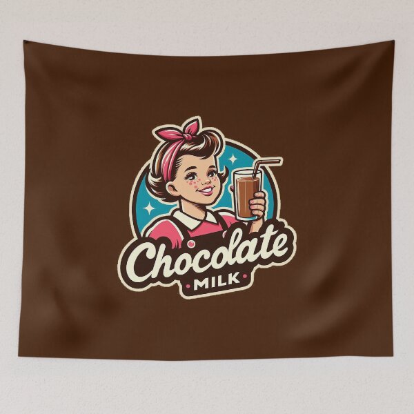 Artikelvorschau, Retro Beverage - Chocolate Milk entworfen und verkauft von MugshotsAndMore.