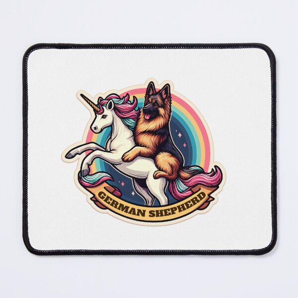 Item preview, German Shepherd and a Unicorn designed and sold by ThisDress.
