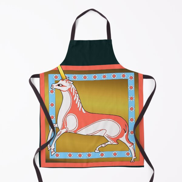 Item preview, Red and Gold Unicorn designed and sold by frederic Lecut.