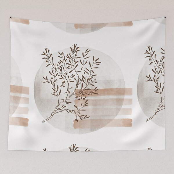 Item preview, Boho leaves art designed and sold by Hadebest-Design.