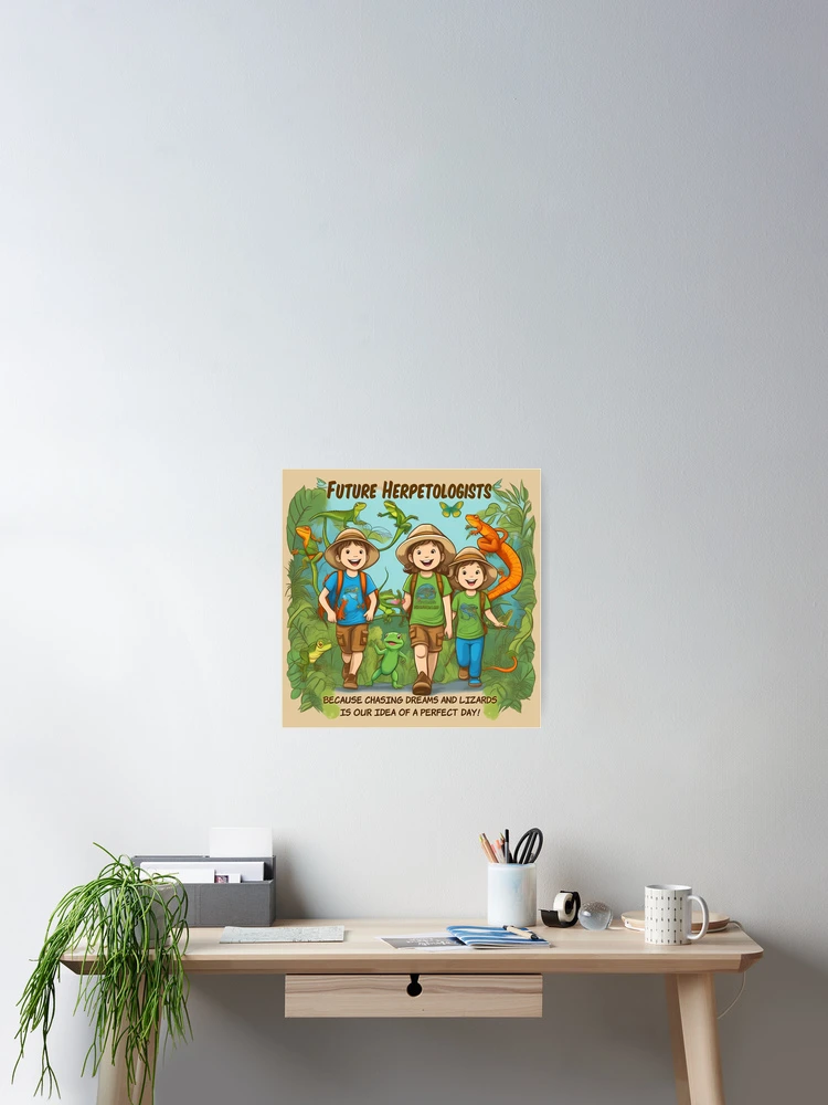 Thumbnail 2 of 3, Poster, Reptile Rascal designed and sold by @ndrys.