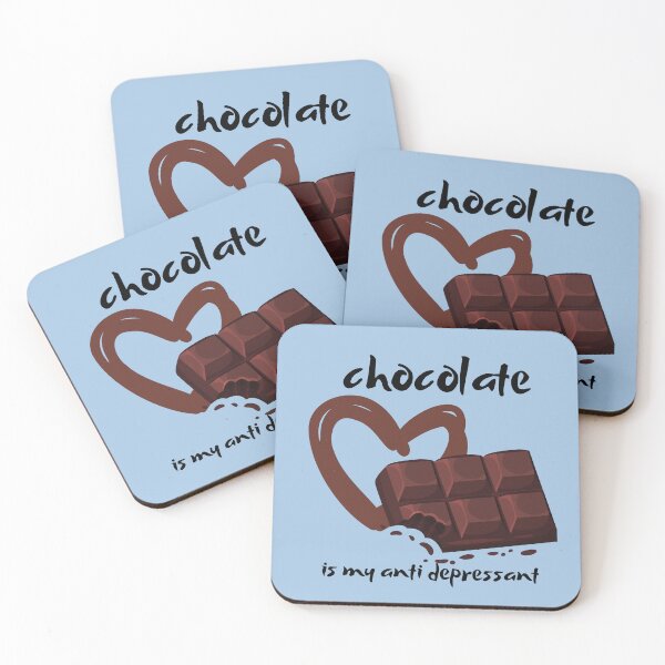 Item preview, Chocolate is my Anti Depressant designed and sold by AnulaArt.