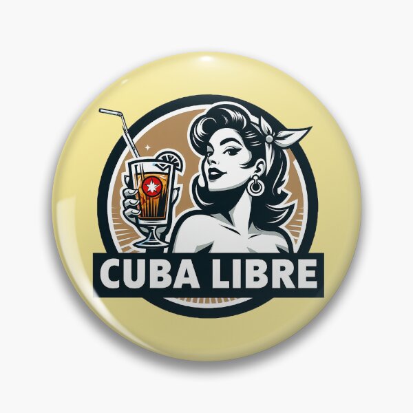 Artikelvorschau, Retro Beverage - Cuba Libre entworfen und verkauft von MugshotsAndMore.