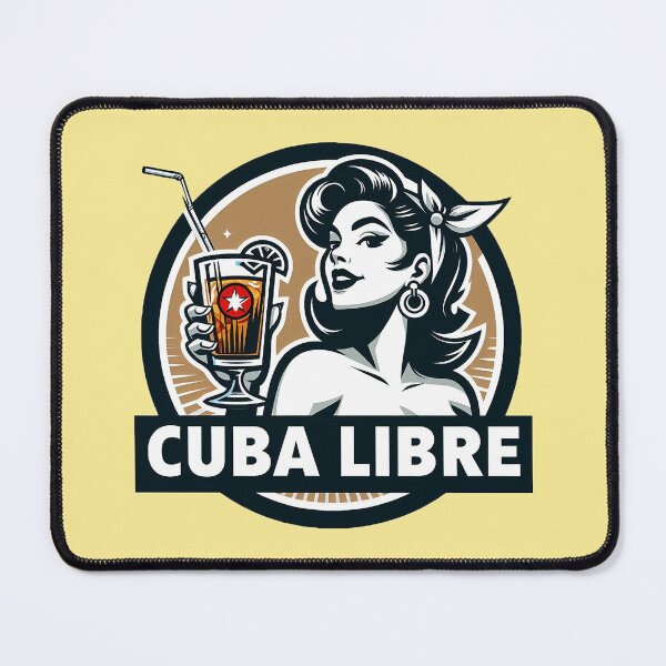 Artikelvorschau, Retro Beverage - Cuba Libre entworfen und verkauft von MugshotsAndMore.