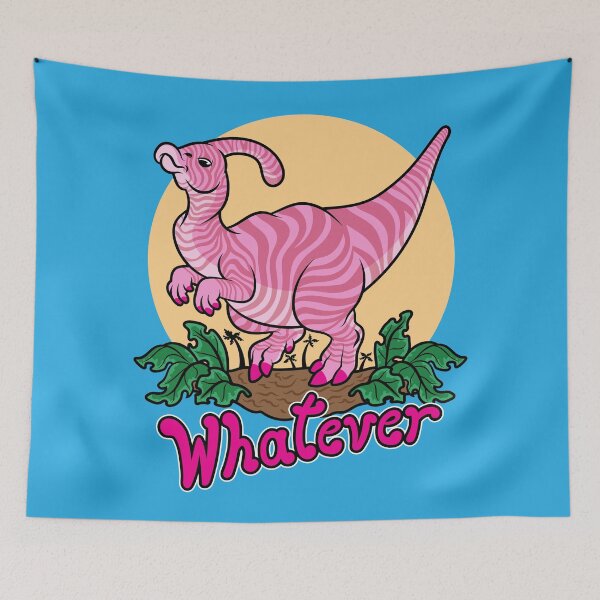 Item preview, Moody Dinosaur (pink) designed and sold by Jennifer-Smith.