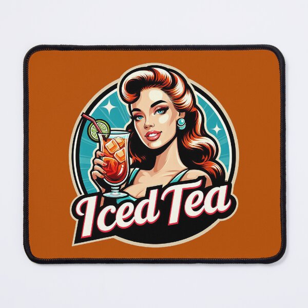 Item preview, Retro Beverage - Iced Tea designed and sold by MugshotsAndMore.