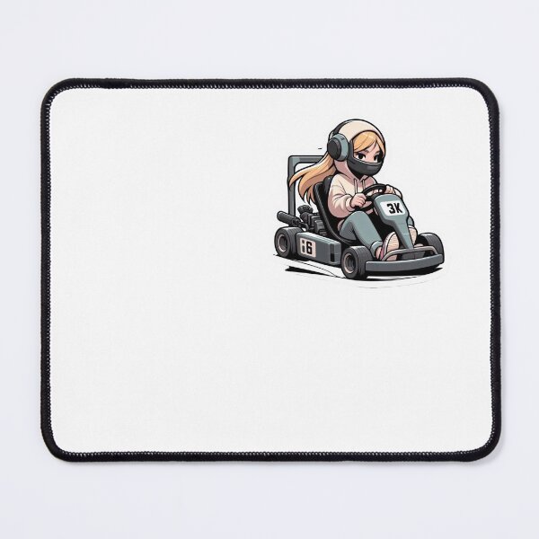 Item preview, The Girl and the Go-Kart designed and sold by hodgeheg-.