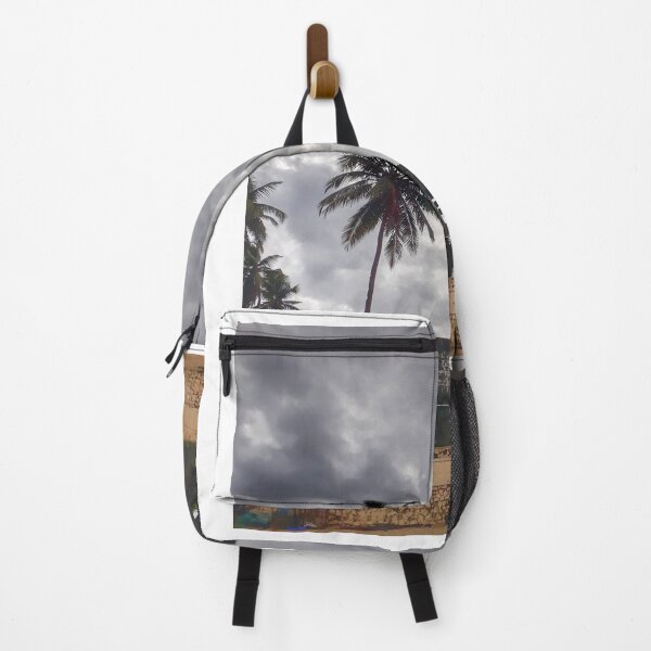 Item preview, Aesthetic coconut tree against a cloudy sky designed and sold by gethiraved.