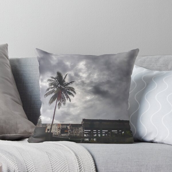 Item preview, Aesthetic coconut tree against a cloudy sky designed and sold by gethiraved.