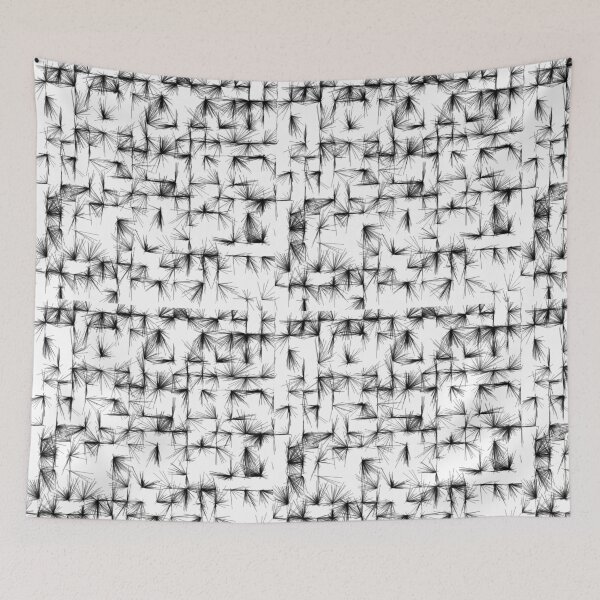 Item preview, Black and white abstract art customized  designed and sold by theparkfact0.