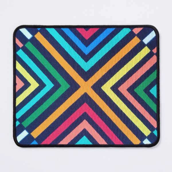 Item preview, Square rainbow reflecting pattern designed and sold by textileprint.