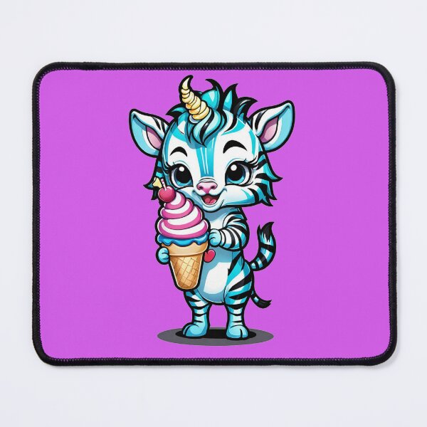 Item preview, baby ZEBRA holding Ice cream designed and sold by Chantel Fourie.