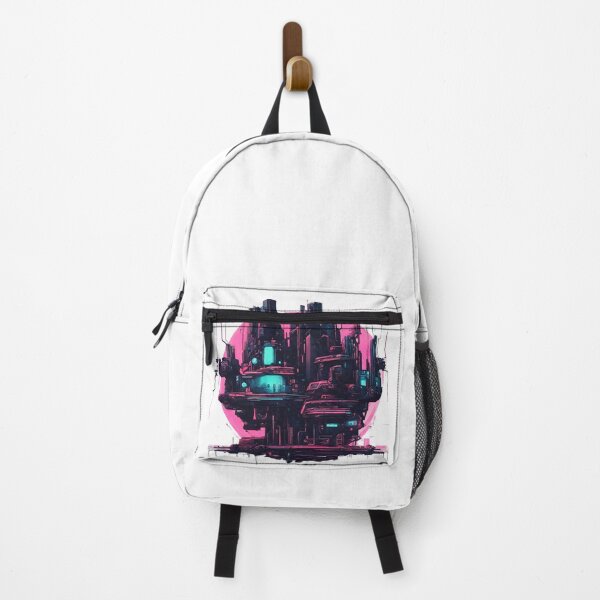 Item preview, NeonAscend: Cyberpunk Floating Architecture designed and sold by Ayman Toumarti.