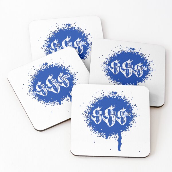 Item preview, Sin City Tattoo Studio BLUE SPLASH designed and sold by Sketchoholix.